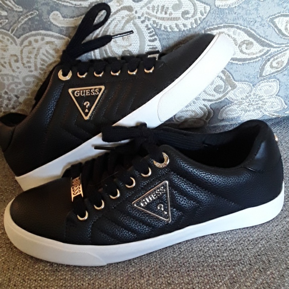 GUESS Black Sneakers size 5.5 M